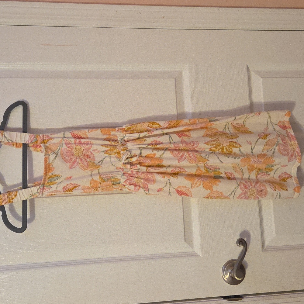 OshKosh B'gosh Floral Print Dress in Orange and Pink